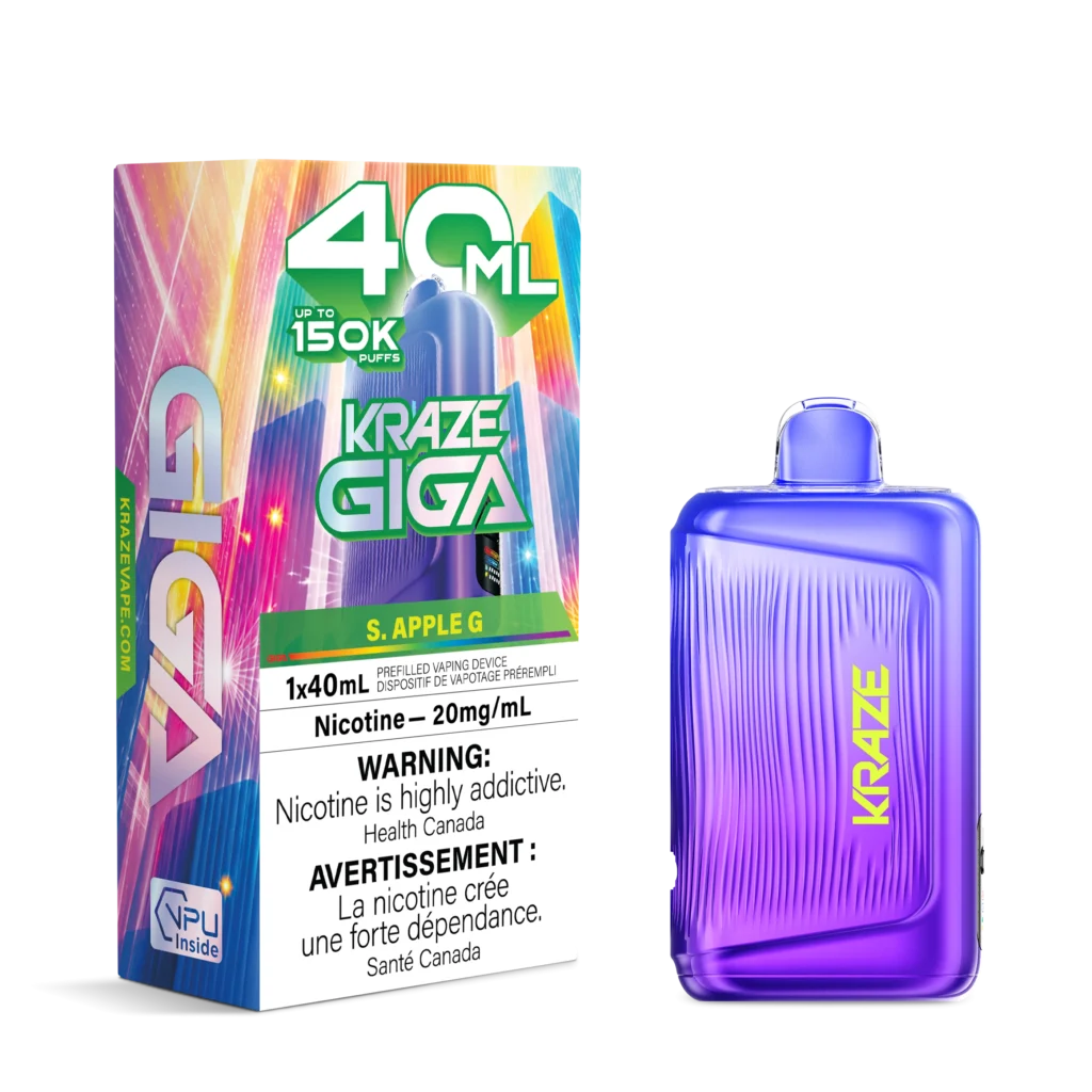 Kraze Giga 150K Disposables - 40ml