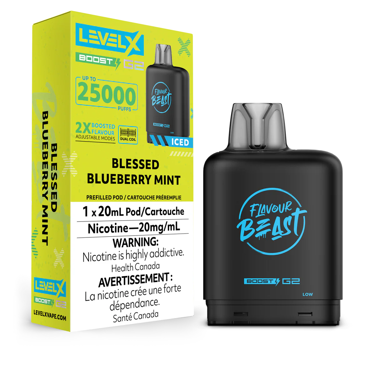 Level X Blessed Blueberry Mint G2 Pod