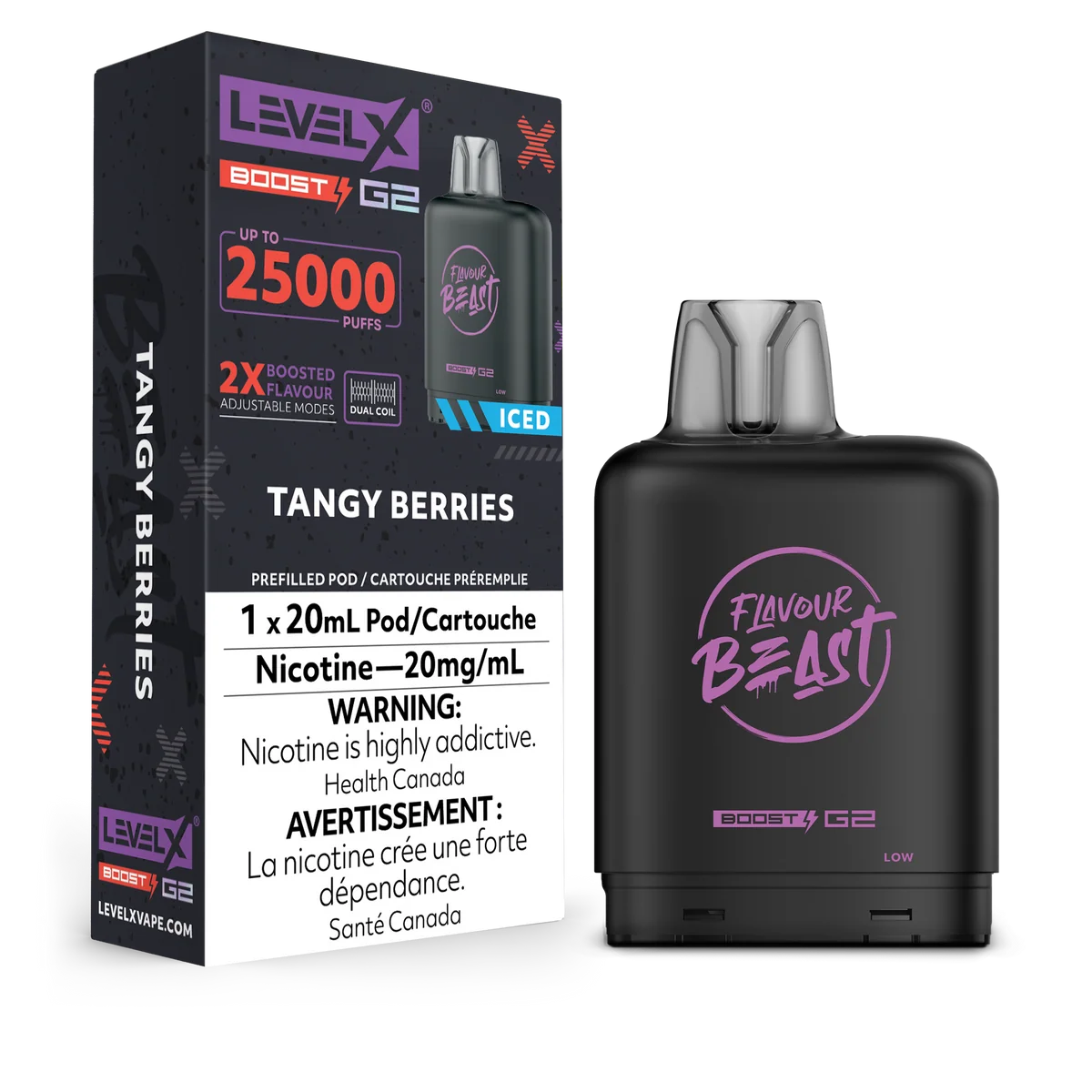 Level X G2 Boost 25K Pods