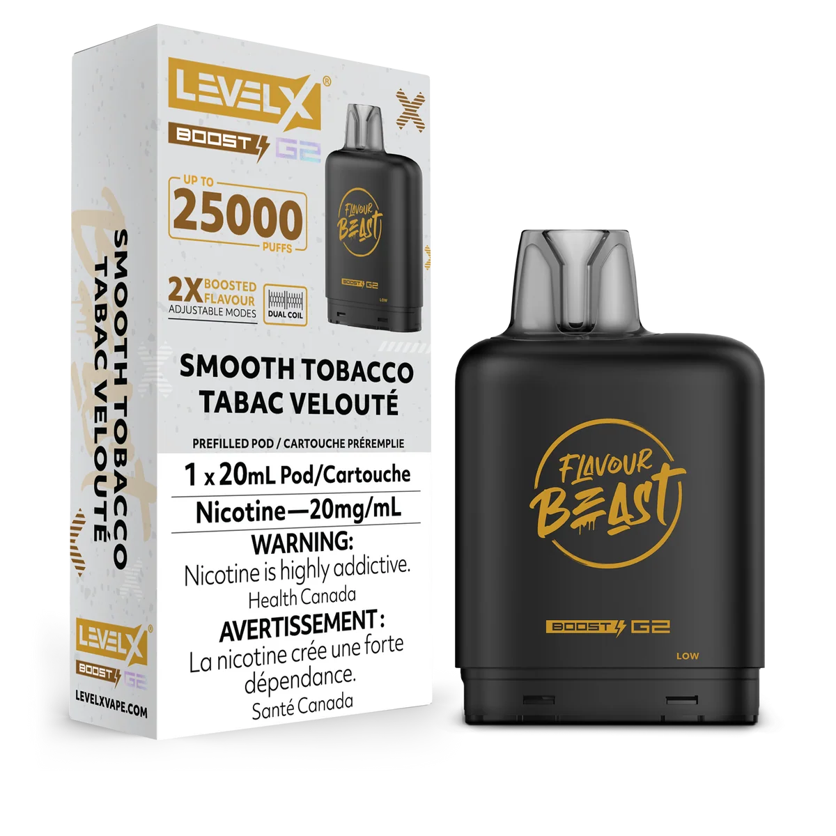 Level X G2 Boost 25K Pods