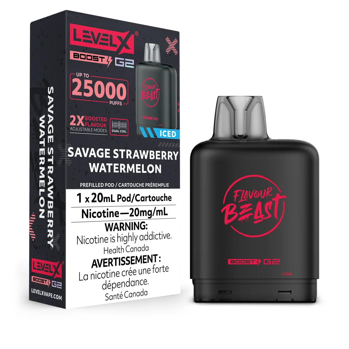 Level X G2 Boost 25K Pods
