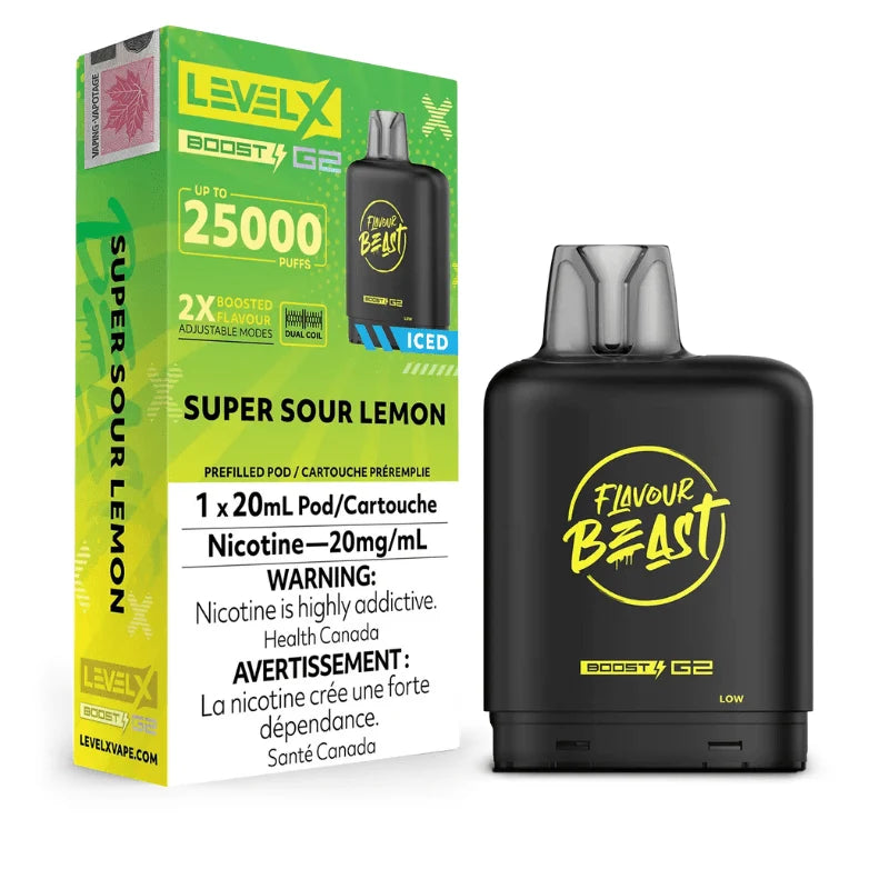 Level X G2 Boost 25K Super Sour Series