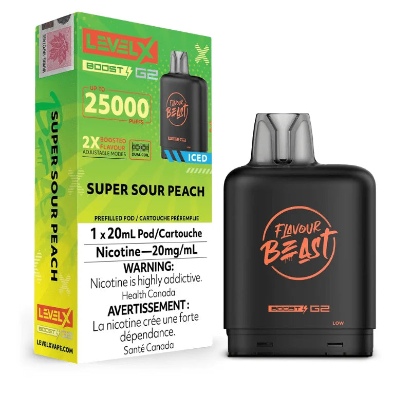 Level X G2 Boost 25K Super Sour Series
