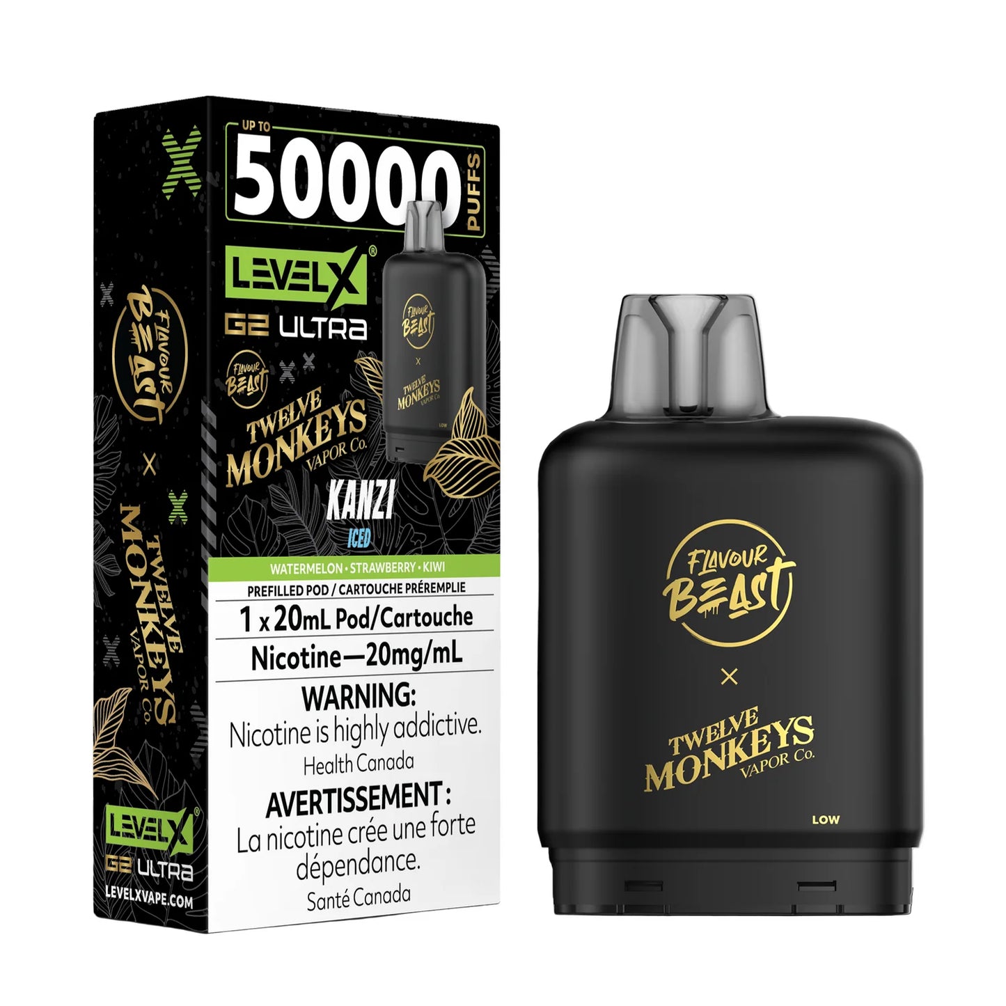 Level X G2 Ultra 50K Pods - Twelve Moneys Series