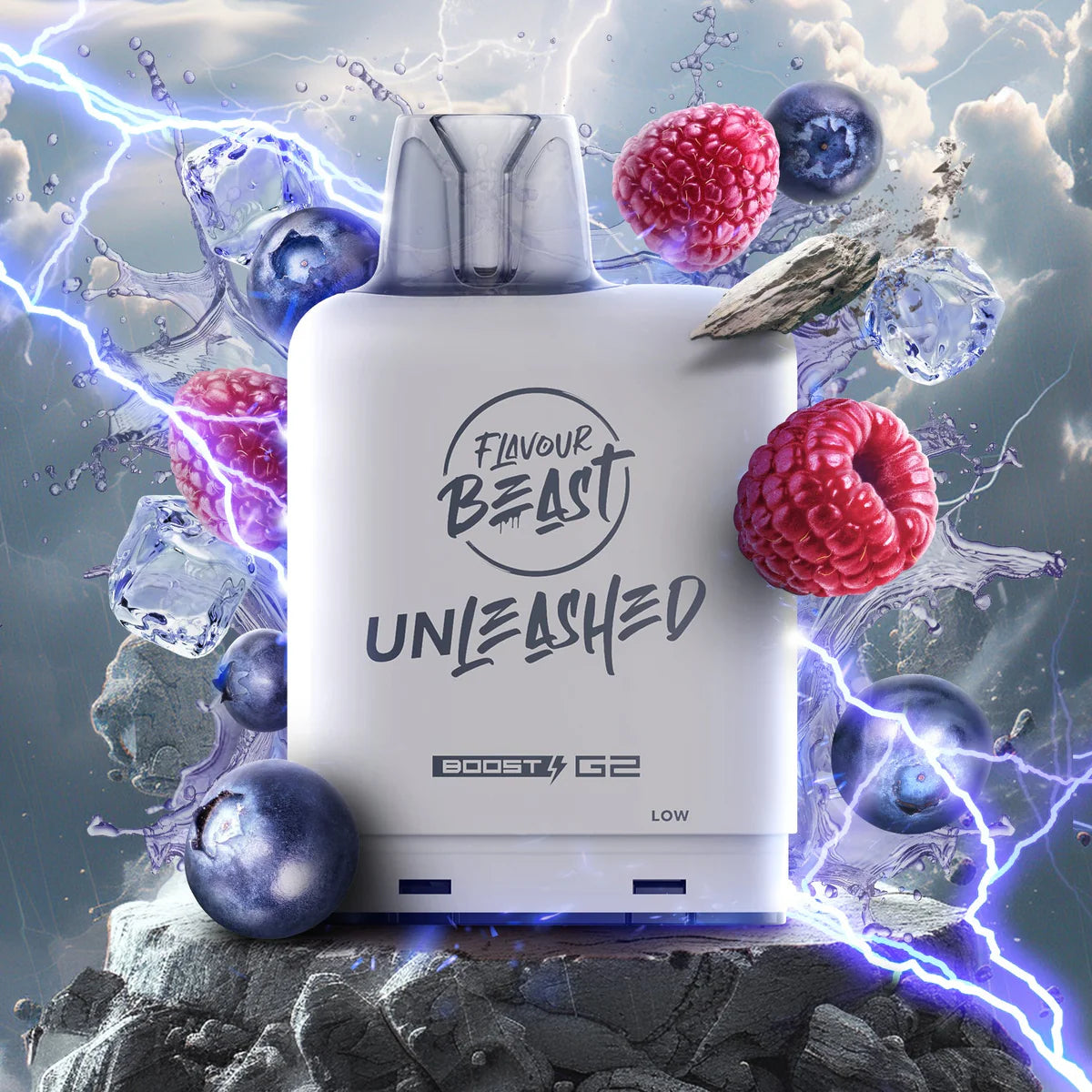 Flavour Beast Unleashed Level X Boost G2 Pod - Epic BERRY LIGHTNING