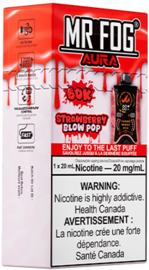 Mr Fog Aura 60K Dispodables