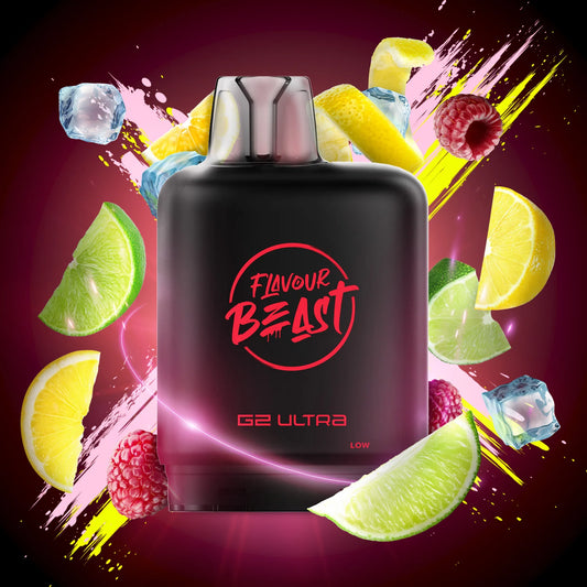 Capsule de boost Flavour Beast Unleashed Level X - Epic Grape Iced