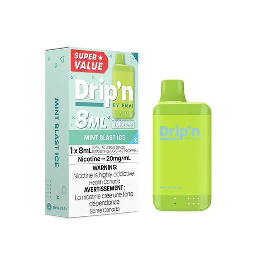 Drip'N by Envi 16K Disposable - Mint Blast ice