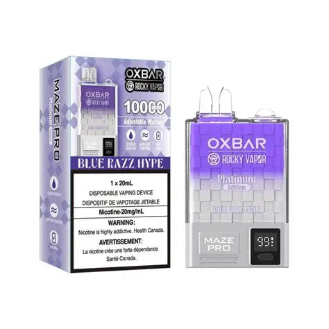 OXBAR  Blue razz Hype 10K