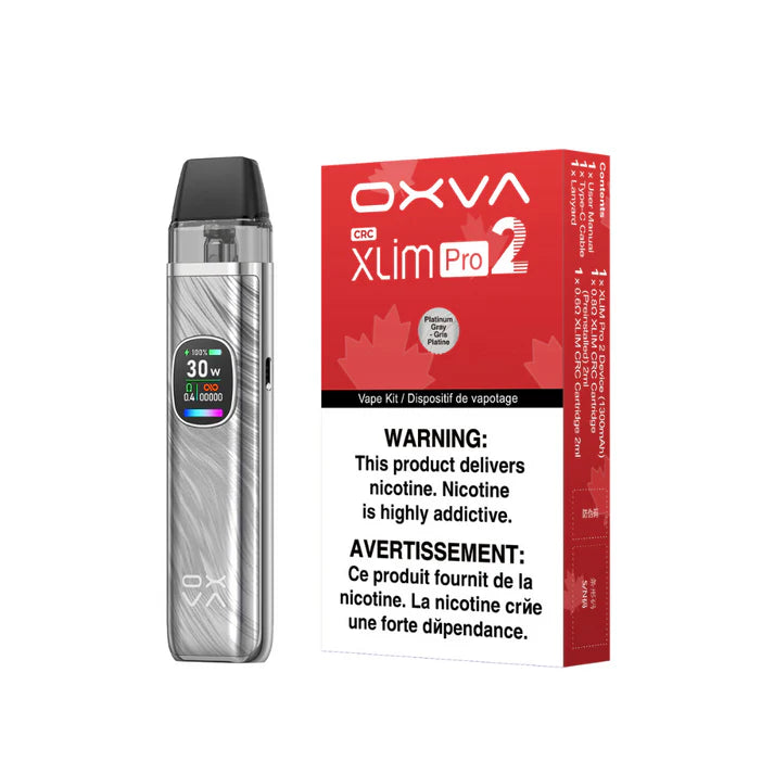 Oxva XLIM PRO 2 Pod Kit (CRC) True North Vapor Oxva XLIM PRO 2 Pod Kit (CRC) True North Vapor