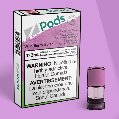 S Compatible Pod Pack - WILD BERRY BURST 3/PK