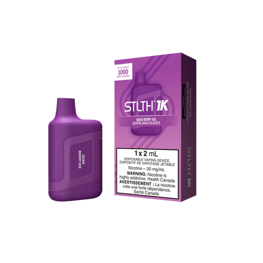 STLTH 1K QUAD BERRY ICE DISPOSABLE