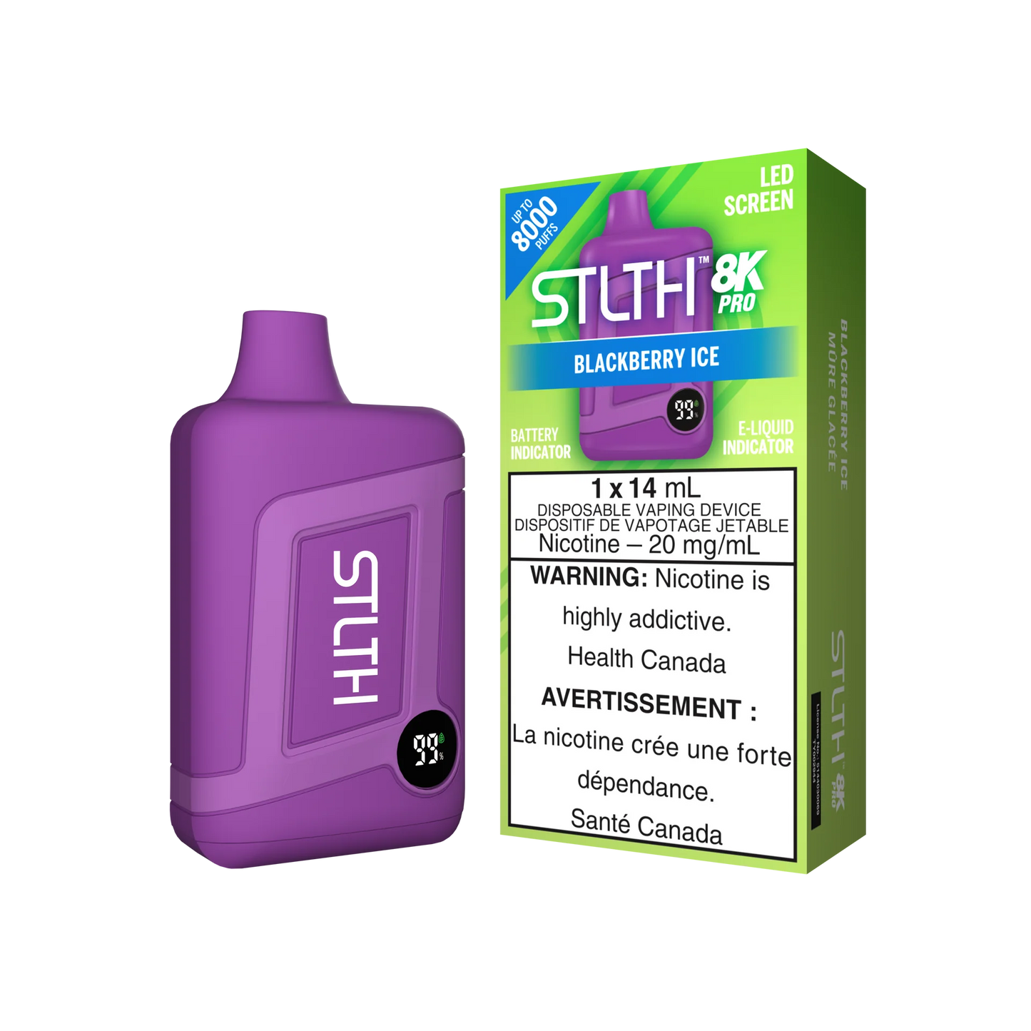 STLTH 8K Pro Disposable (Iced)