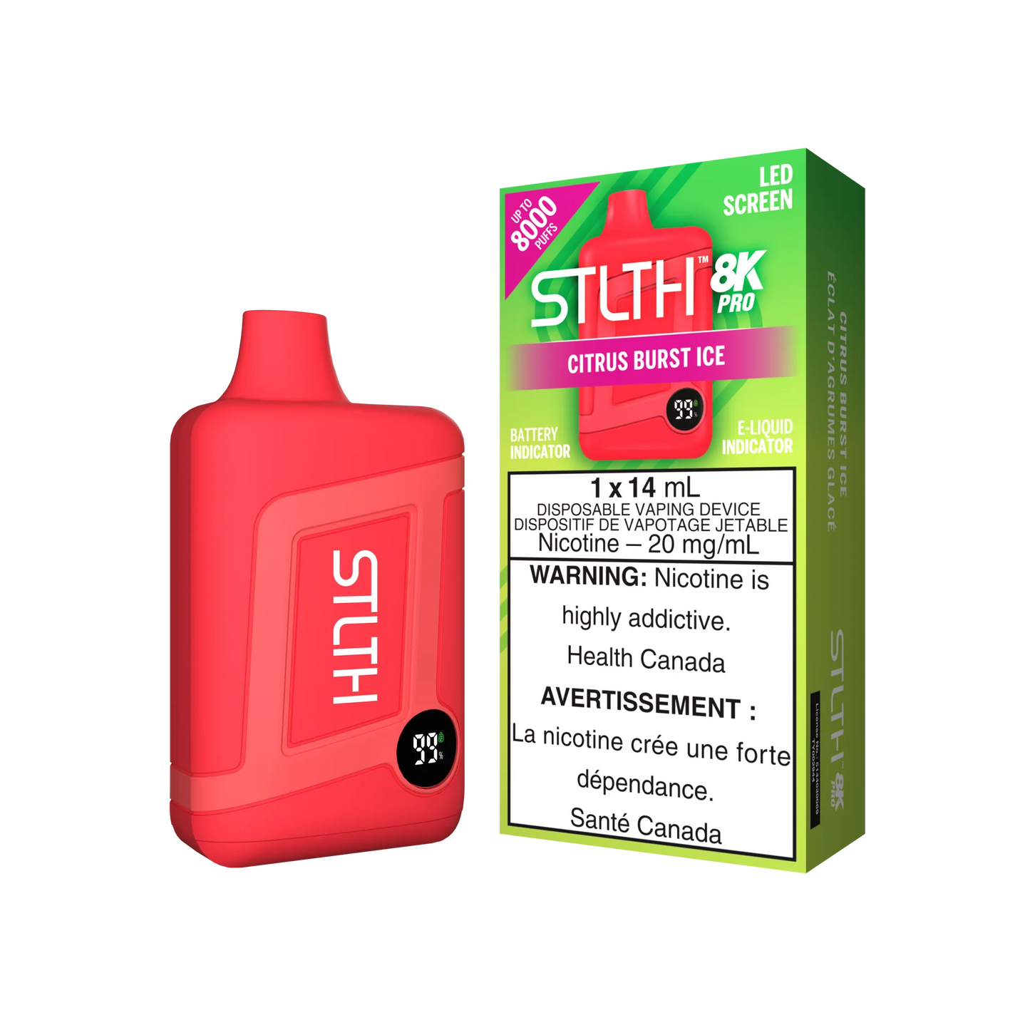 STLTH 8K Pro Disposable (Iced)