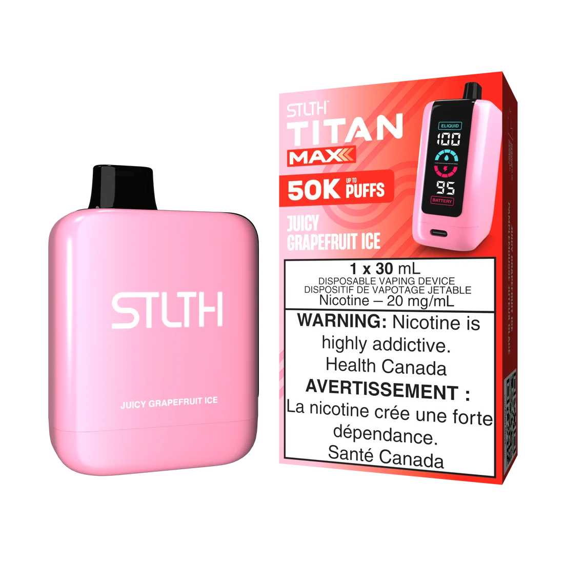 STLTH TITAN MAX 50K DISPOSABLE