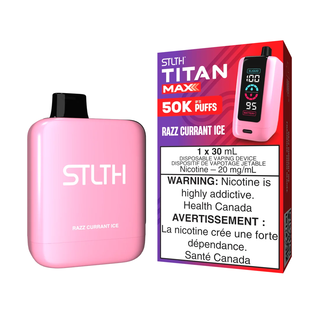 STLTH TITAN MAX 50K DISPOSABLE