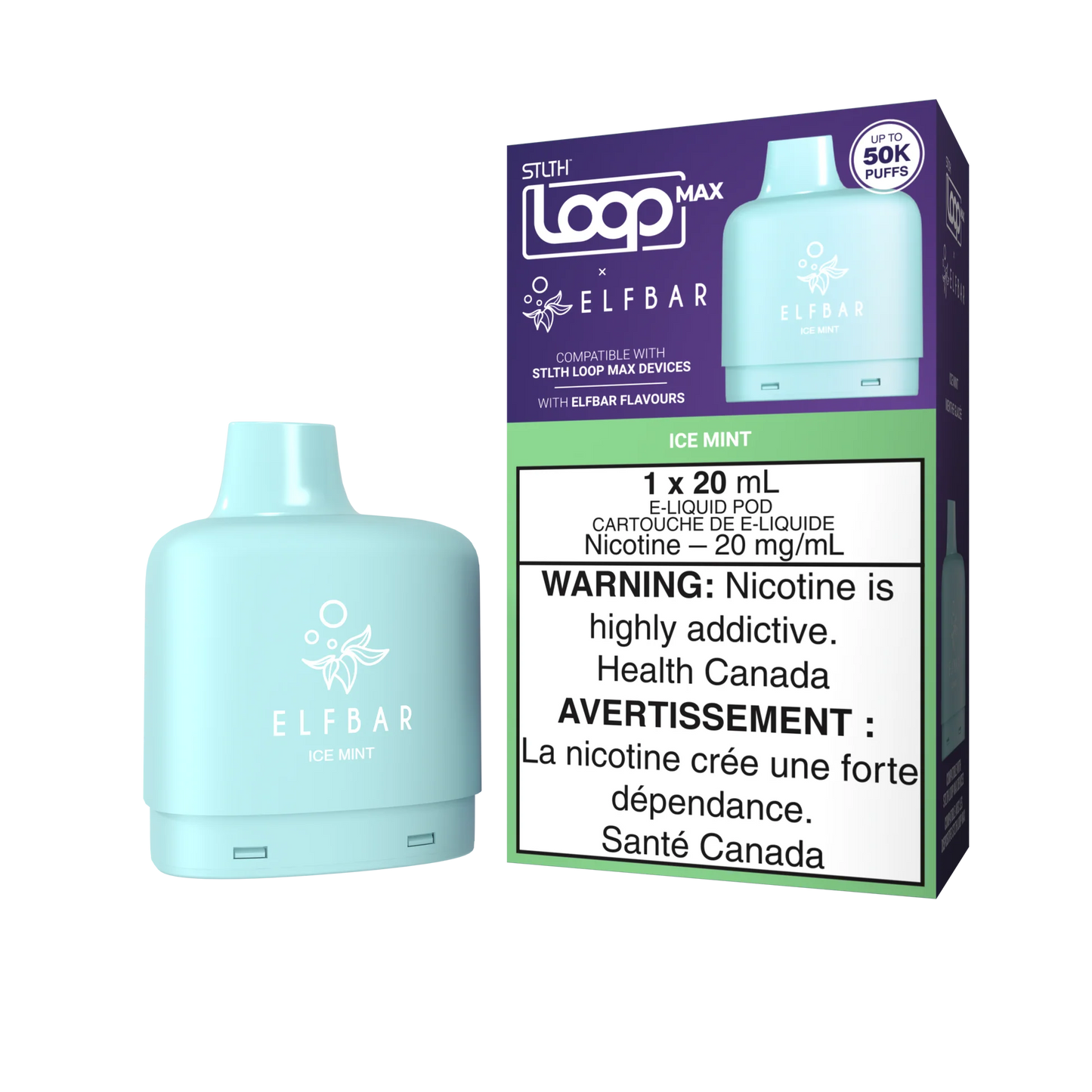 Ice Mint Stlth loop max Pod
