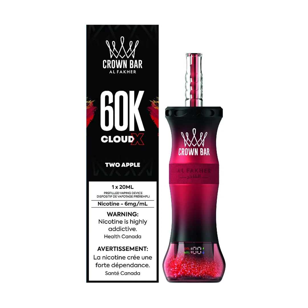 Crown Bar 60K Cloud X Disposables