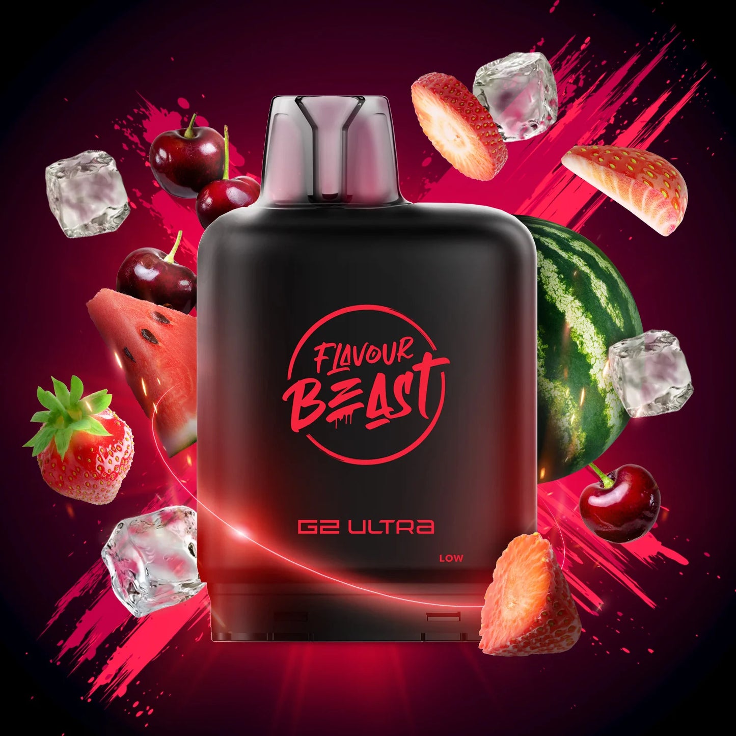Capsule de boost Flavour Beast Unleashed Level X - Epic Grape Iced