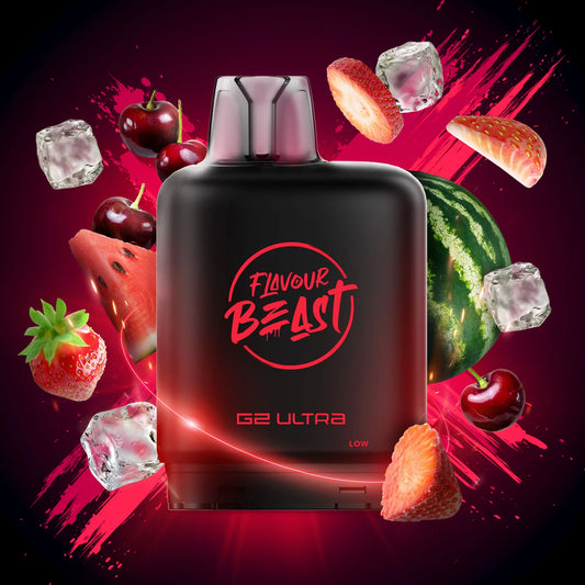 Capsule de boost Flavour Beast Unleashed Level X - Epic Grape Iced
