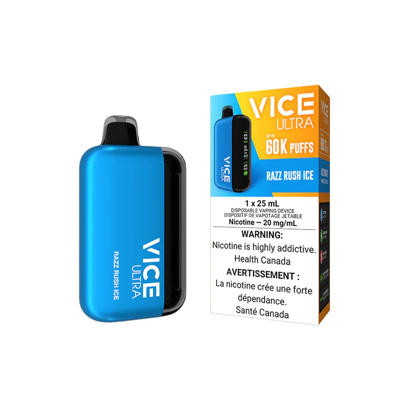 Vice Ultra Disposable - Razz Rush – True North Vapor