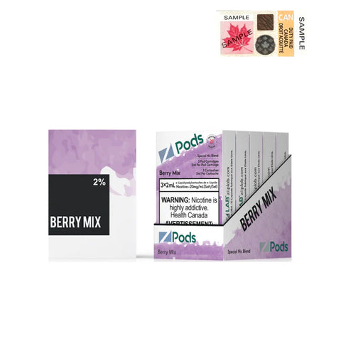 S Compatible Pod Pack - Berry Mix 3/PK