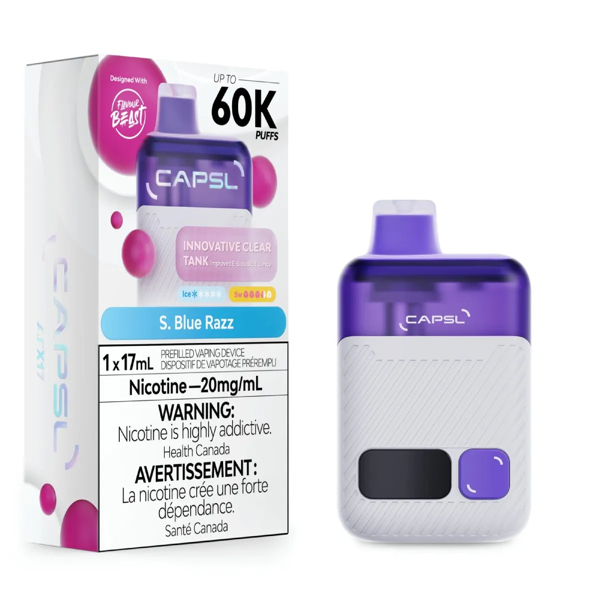 Flavour Beast CAPSL 60K Disposables