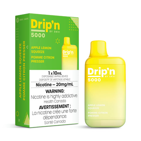 Drip'N by Envi 5k Disposable - Apple Lemon Squeeze