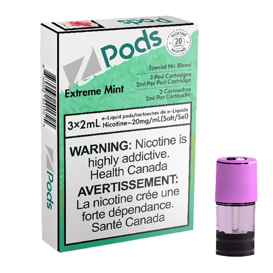 S Compatible Pod Pack - extreme mint 3/PK