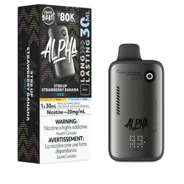 Flavour Beast Alpha 80K - STR8  UP Strawberry Banana Iced
