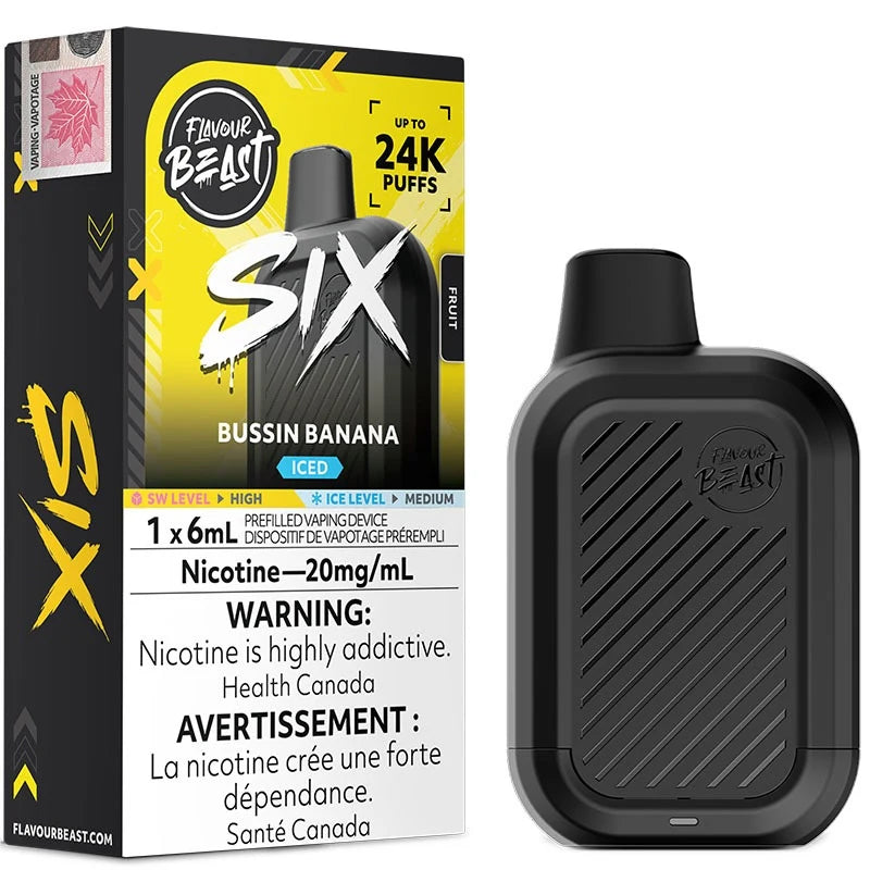 Flavour Beast SIX 24K Disposables