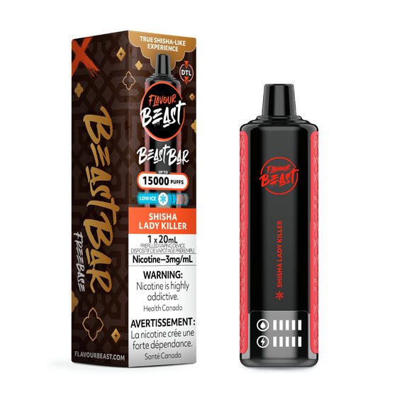 Flavour Beast 15K Beast Bar Disposable - Shisha Lady Killer Low Ice