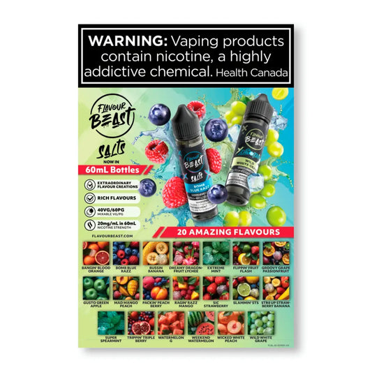 FLAVOR BEAST 60ML SALT