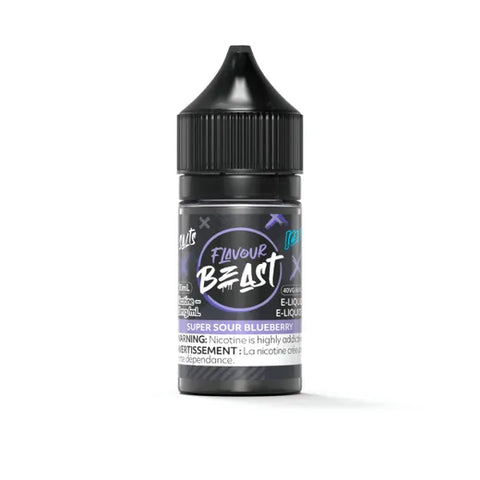 SUPER SOUR BLUEBERRY ICED BY FLAVOUR BEAST SALT