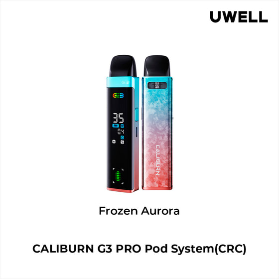 Uwell Caliburn G3 Pro Pod Kit (CRC) True North Vapor Uwell Caliburn G3 Pro Pod Kit (CRC) True North Vapor