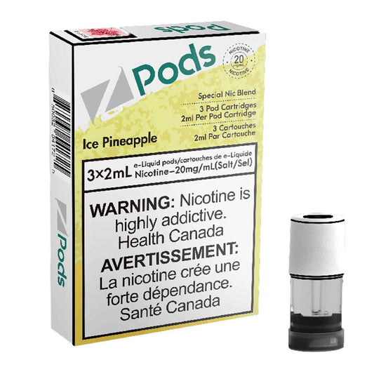 S Compatible Pod Pack - Ice pineapple 3/PK