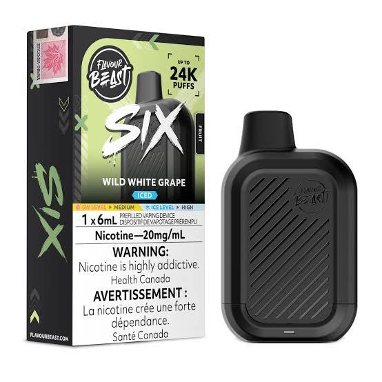Flavour Beast SIX 24K Disposables