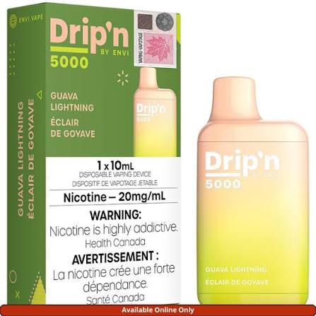 [FEDERAL PRODUCT] Drip'N By Envi 5K Disposable