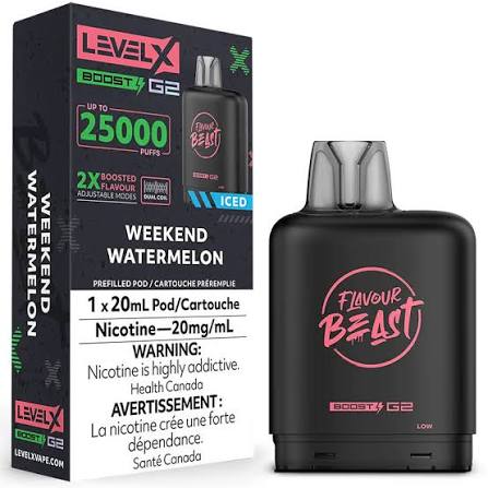 Level X G2 Boost 25K Pods