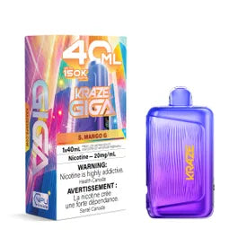 Kraze Giga 150K Disposables - 40ml