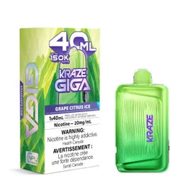 Kraze Giga 150K Disposables - 40ml