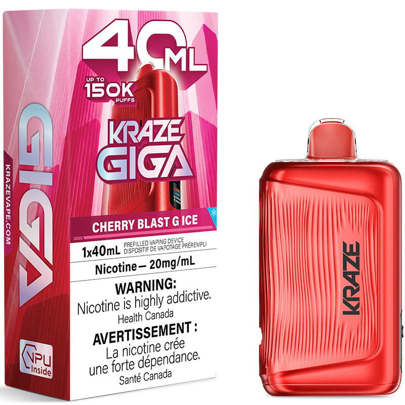 Kraze Giga 150K Disposables - 40ml