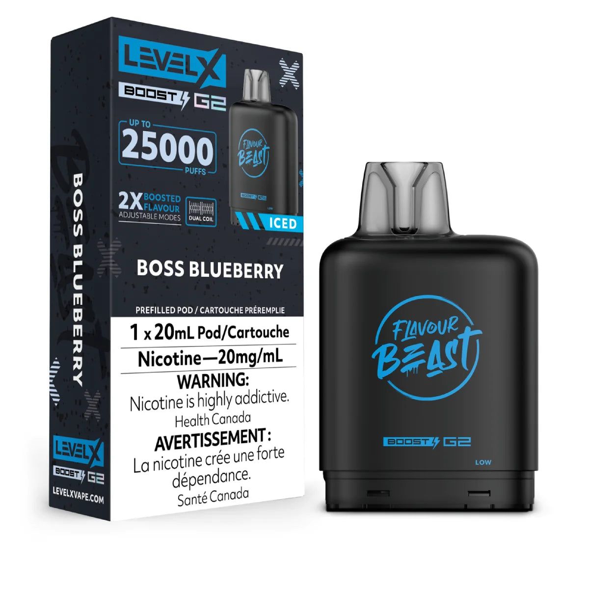 Level X G2 Boost 25K Pods
