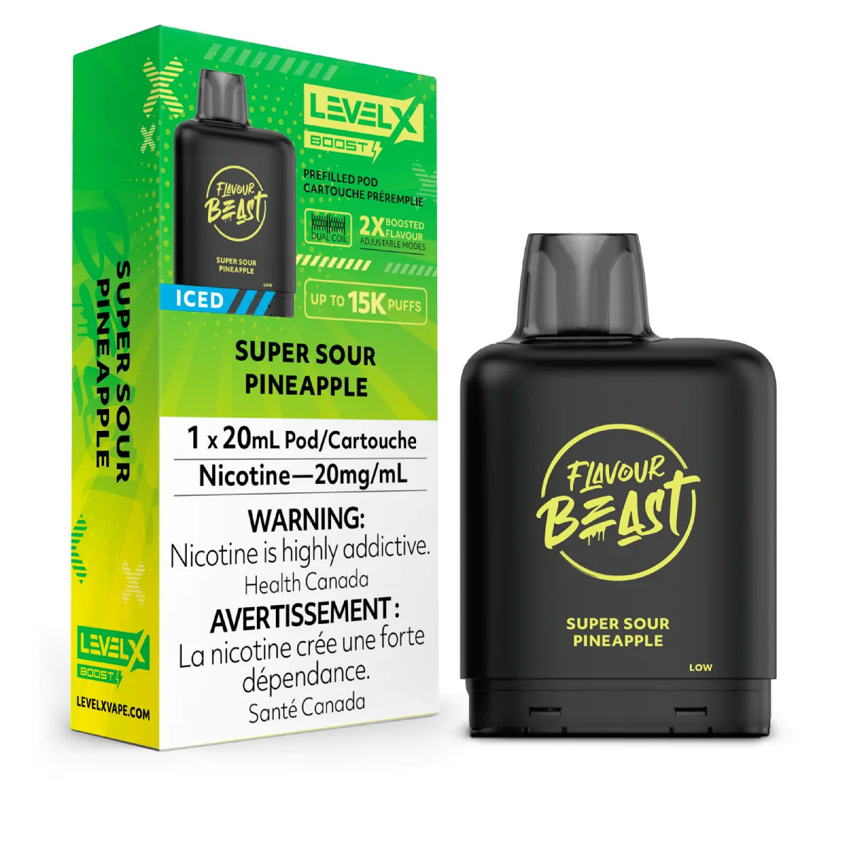 Level X G2 Boost 25K Super Sour Series