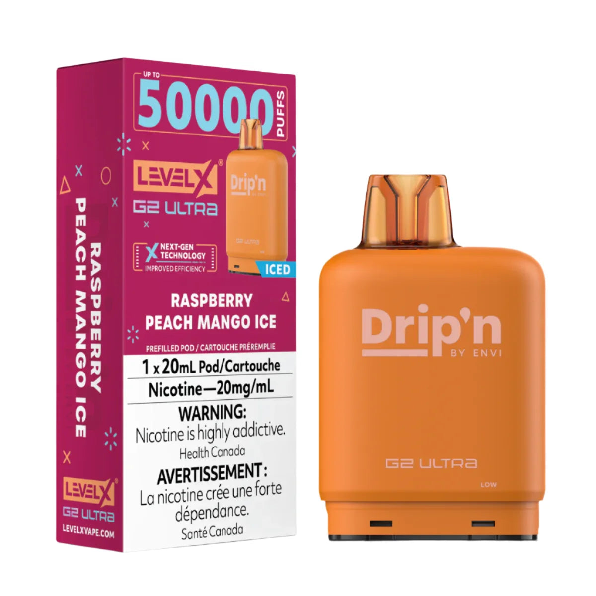 Level X G2 Ultra 50K Pods - Drip'n Series
