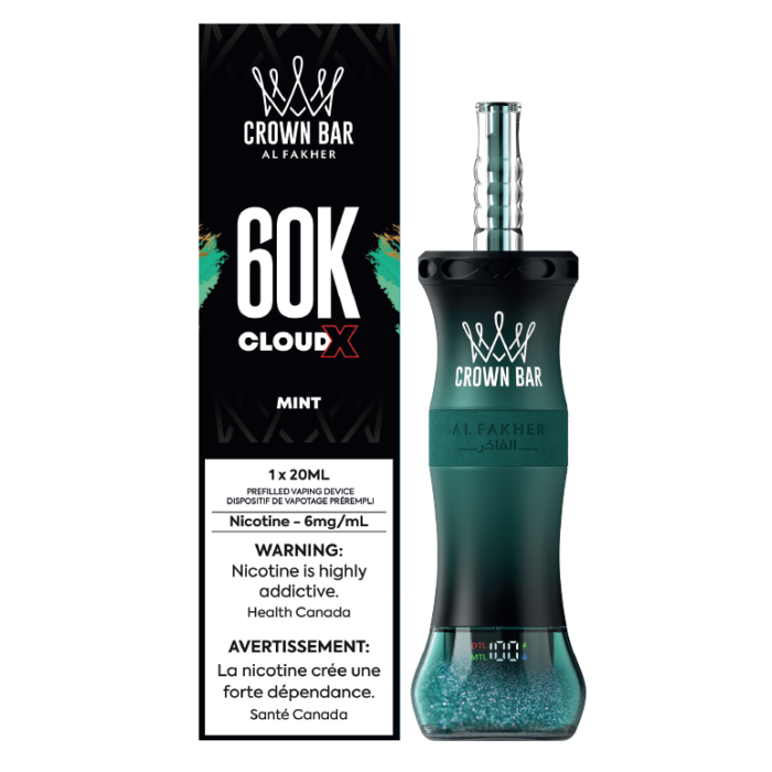 Crown Bar 60K Cloud X Disposables