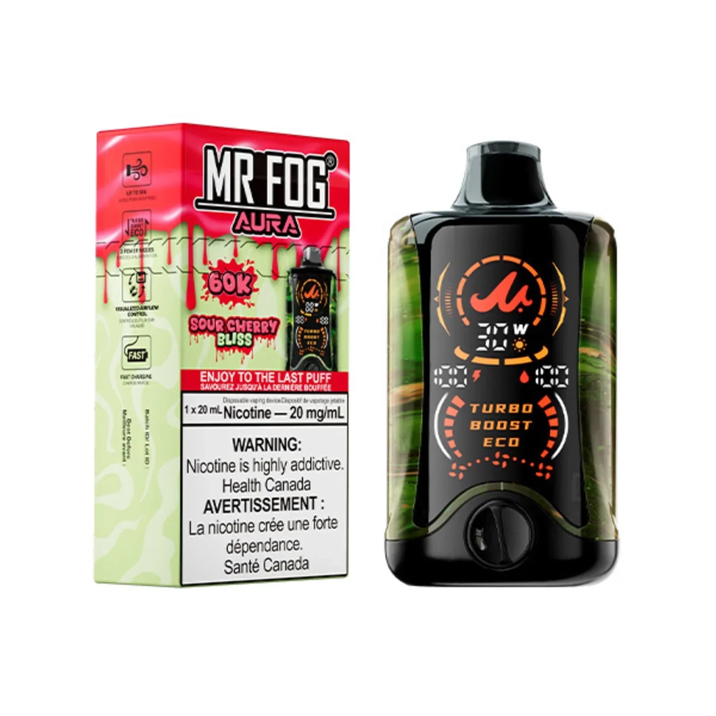 Mr Fog Aura 60K Dispodables