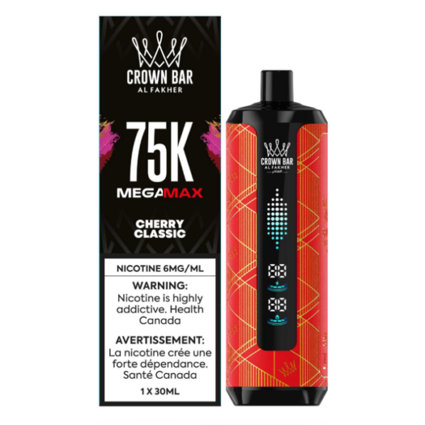 Crown Bar 75K Mega Max Disposables