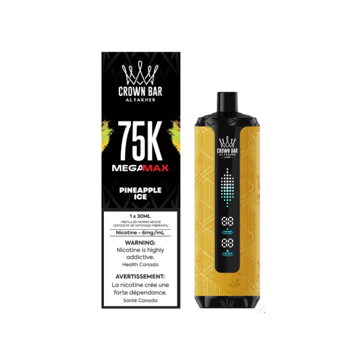 Crown Bar 75K Mega Max Disposables