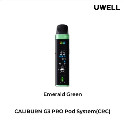 Uwell Caliburn G3 Pro Pod Kit (CRC) True North Vapor Uwell Caliburn G3 Pro Pod Kit (CRC) True North Vapor